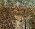 Frühling durch die Zweige Claude Monet
